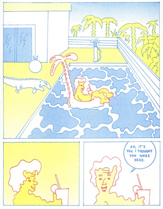 I was invited to make a comic for the publication 'Colorama Clubhouse'#6. Clubhouse is a collaboration project hosted by COLORAMA and Aisha Franz. 4 pages.
