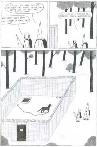 'Friends'. A story based on true events. Out with avant-verlag. 40 pages.